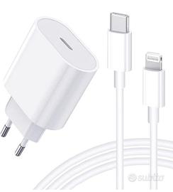 Caricabatterie e Cavo iPhone usb c Lightning