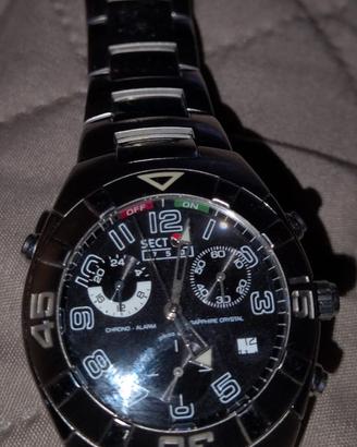 SECTOR 750 ChronoAlarm Swiss Made ETA G10.791 raro