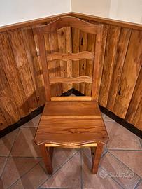 Sedie in ciliegio per taverna