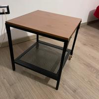 Tavolino fjallbo ikea salone ferro e legno