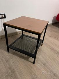 Tavolino fjallbo ikea salone ferro e legno