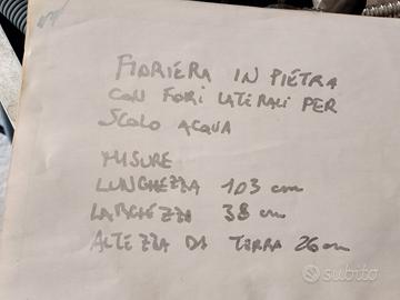 conca in pietra serena 