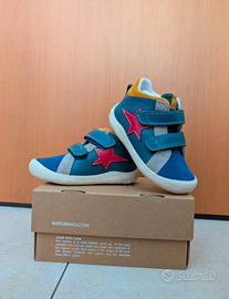 NUOVE scarpe Naturino unisex belix vl con strappi