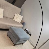 Lampada da terra curva