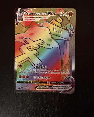 Stonjourner VMAX Rainbow – Pokémon – Carta Rara