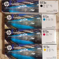 serie HP 973X nuova e completa 