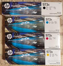 serie HP 973X nuova e completa 
