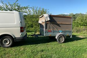 Carrello rimorchio trasporto cose 750kg