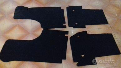 2 SERIE TAPPETI MOQUETTES VECCHIA FIAT 500
