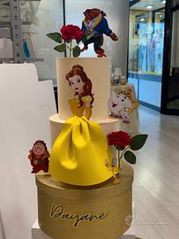 torta la bella e la bestia