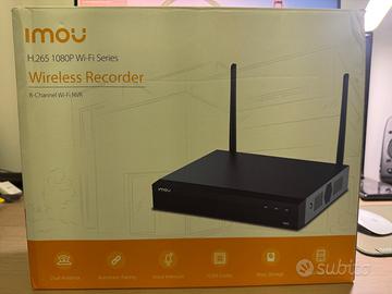 IMOU NVR 1108HS Wi-Fi 8CH H265 Video Sorveglianza