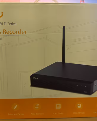 IMOU NVR 1108HS Wi-Fi 8CH H265 Video Sorveglianza