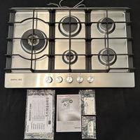 Samsung NA75J3030AS, piano cottura 5 fuochi da75cm