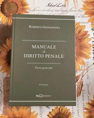 Manuale di diritto penale  - Roberto Giovagnoli
