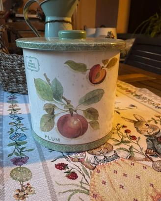 Scatola in latta vintage My garden journal