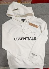Felpa Essentials bianca