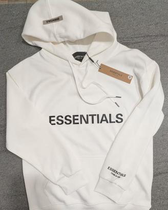 Felpa Essentials bianca