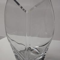 Vaso in cristallo trasparente