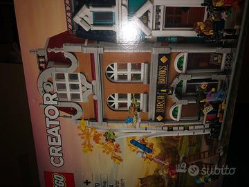 3 Lego Modulari smontati Libreria Benzinaio Diners