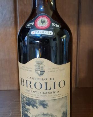 Castello di Brolio Chianti Classico del 1966