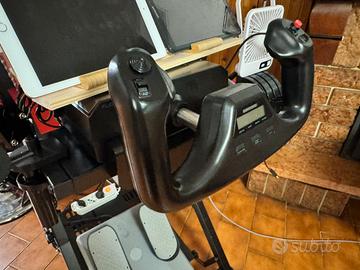 Set Logitech Yoke e Manetta