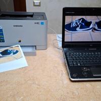 stampante samsung C410w Wi-Fi  NFC 