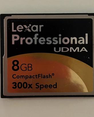 4 schede memoria compact flash
