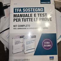 Tfa Sostegno Manuale e test per tutte le prove