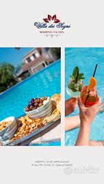 Villa esclusiva con piscina dal 13 settembre
