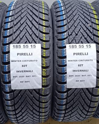 4 GOMME 185 55 15 PIRELLI INV RIF4691