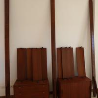 libreria in teak anni 60