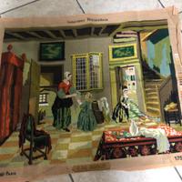 Quadro punto croce lavorato a mano