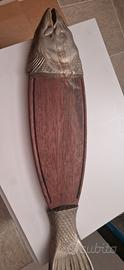 pesce in legno 