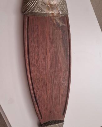 pesce in legno 