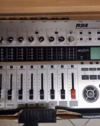 Zoom r24 recording mixer 