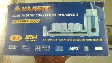 Majestic Home Theatre DVD/Dvx Player HT829 5.1 Ch