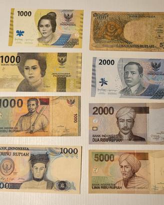 Banconote Indonesia 