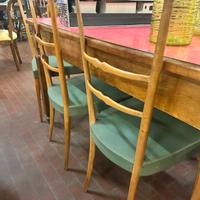 Set 6 sedie modernariato