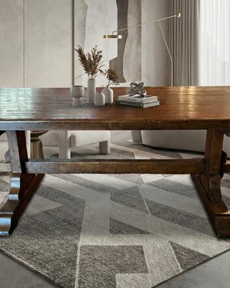 Tavolino da salotto in legno massello 120x59