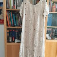 Vestito estivo lungo in viscosa 