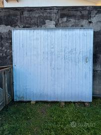 Portone scorrevole in ferro zincato