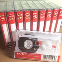 Cassette vuote Sony audiocassette 