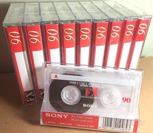 Cassette vuote Sony audiocassette 