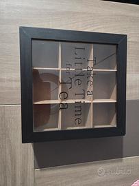 Scatola porta bustine te'