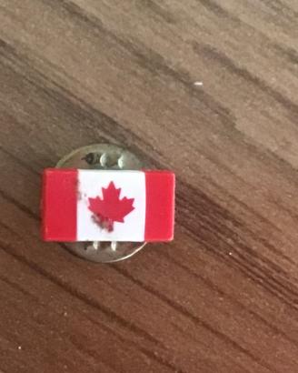 Spilla giacca bandiera Canada