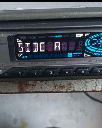 autoradio kenwood a casette krc 591con frontalino
