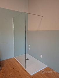 Piatto doccia e doccia Lastra fissa 120 cm 