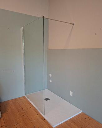 Piatto doccia e doccia Lastra fissa 120 cm 