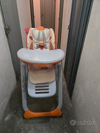 seggiolone pappa chicco polly 2  start