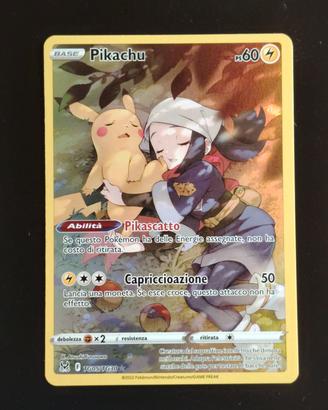 Carta Pokemon Pikachu LOR TG05